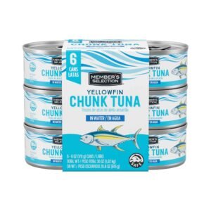 Member's Selection Atún en Agua 6 Unidades / 136 g / 6 oz