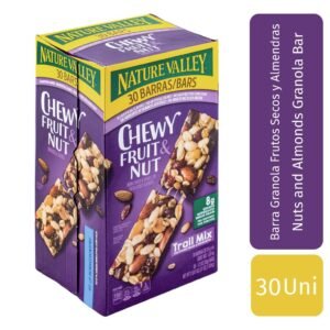 Nature Valley Barras Mixtas de Frutos Secos y Frutas 30 Unidades / 35 g / 1.2 oz