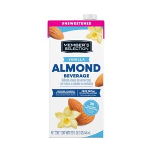 Member's Selection Bebida de Almendra Sin Endulzante / 946 mL / 32 oz