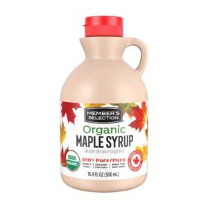 Member's Selection Syrup Jarabe de Arce Orgánico 500 mL / 16.9 oz