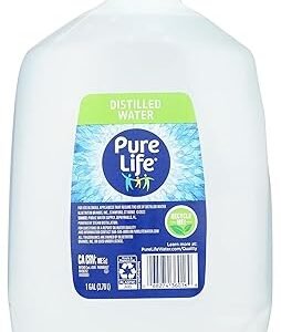 Pure Life Agua destilada, 1 galón, agua embotellada de plástico