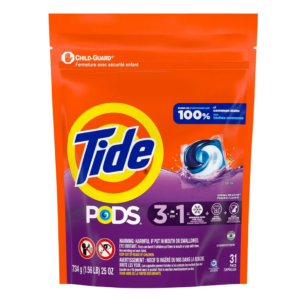 Tide Detergente para Ropa en Pods Spring Meadow 10X Poder de Limpieza Paquete de 39 Cápsulas