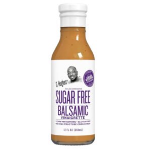 Aderezo para ensaladas sin azúcar Vinagreta Balsámica G. Hughes 355 ml