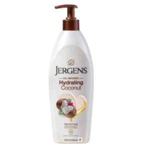Jergens Loción corporal hidratante de coco 16.8 onzas