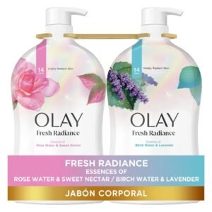 Olay Gel de Baño Corporal Fresh Radiance 2 Unidades / 1.03 L / 35 oz