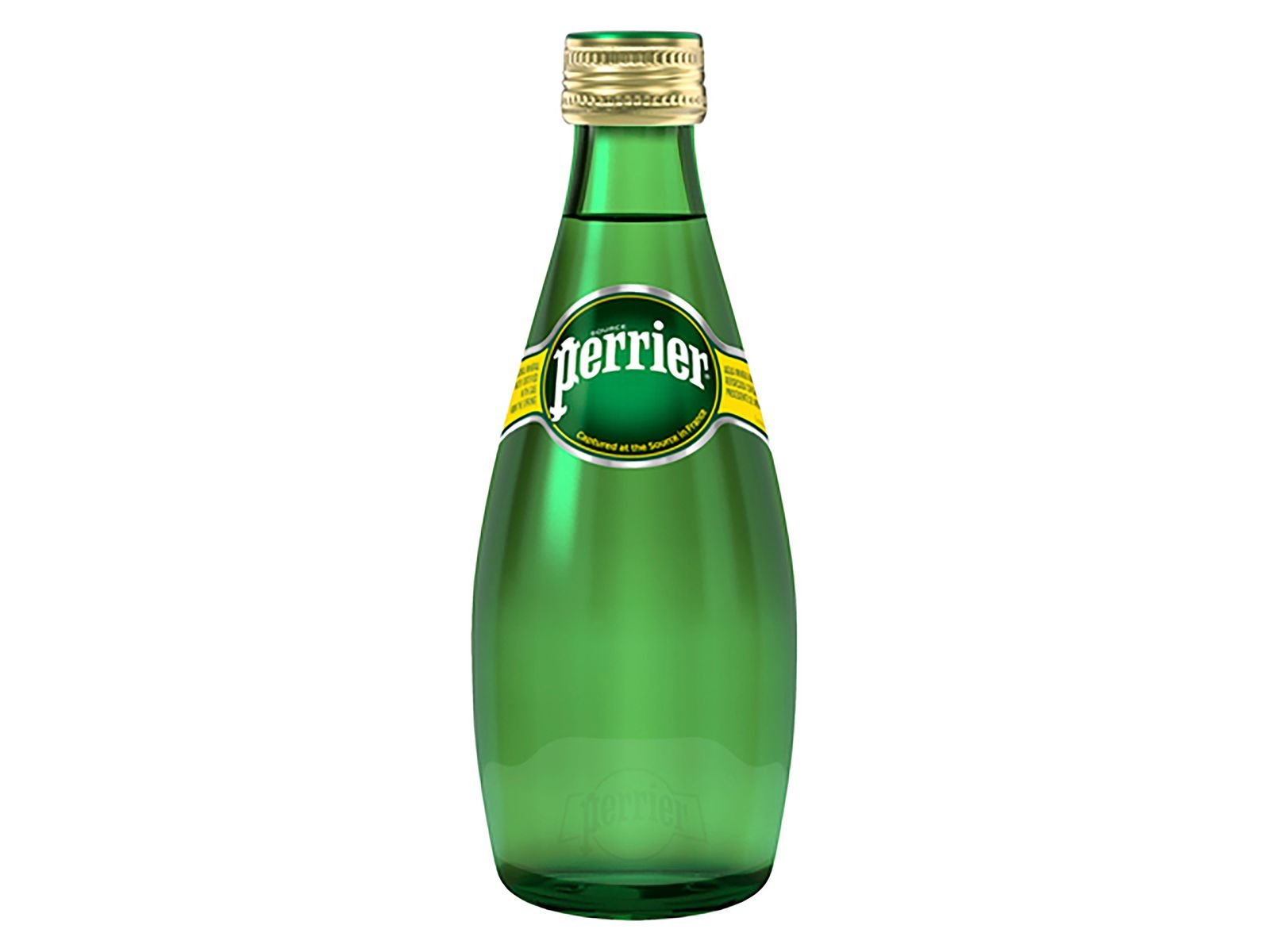 Perrier Refrescante Agua Mineral sin Azucar ni Calorías / 330 mL