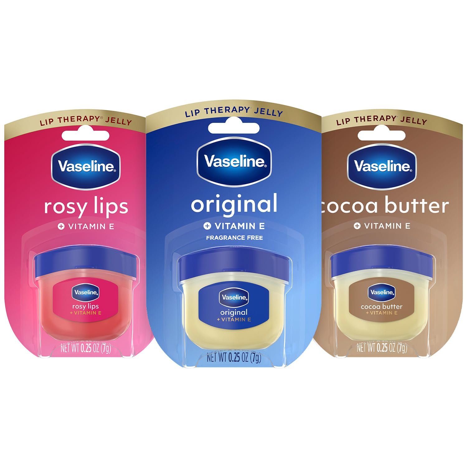Vaseline Terapia Labial Unidad – Original, Labios Rosados y Manteca de Cacao