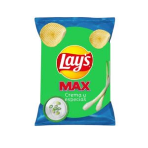 Lays Max Crema Especías 30g