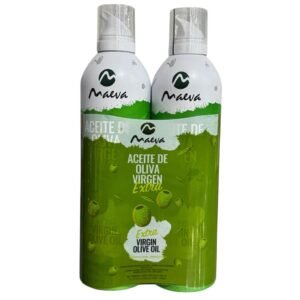 Maeva Aceite de Oliva Extra Virgen en Spray 2 Unidades / 400 mL / 13.5 oz