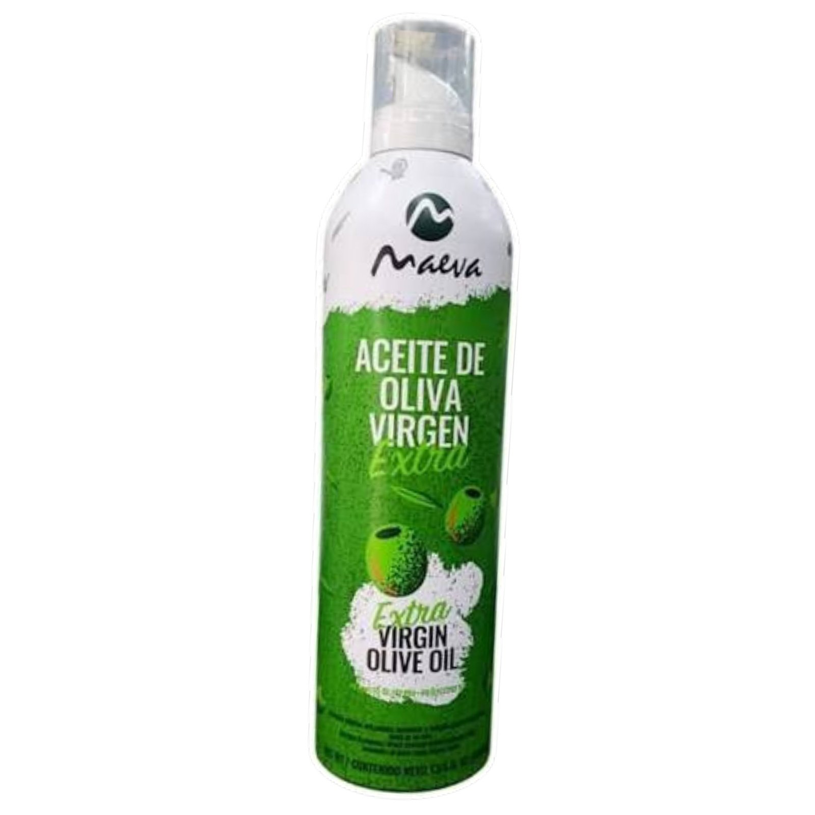 Maeva Aceite de Oliva Extra Virgen en Spray / 400 mL / 13.5 oz
