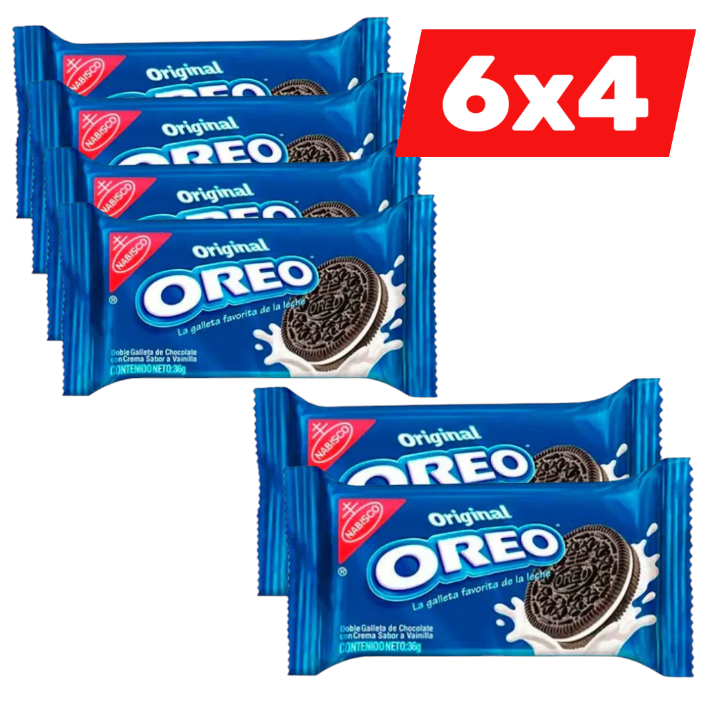 Promo - Nabisco Galleta Oreo Original / 36 g / 1.26 oz Lleva 6 Paga 4