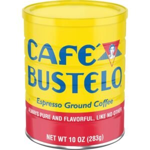Café Bustelo Espresso Style Dark Roast Ground Coffee, 10 Oz. 283 g