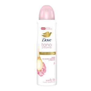 Dove Desodorante Tono Uniforme Rosas Y Vitamina E, Aerosol / 150 mL / 5.2 oz