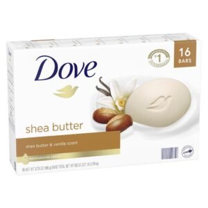 Dove Jabón en Barra con Manteca de Karité 16 Unidades / 106 g / 3.75 oz