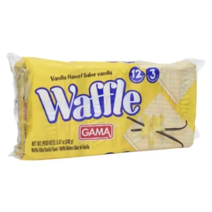 Galleta Gama Dulce Waffer Sabor Vainilla 12 Unidades - 240 g