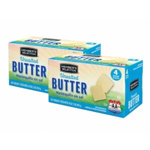 Member's Selection Mantequilla sin Sal en Barra 8 Unidades / 113 g / 3.98 oz