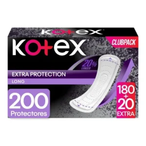 Kotex Protectores Diarios Largos - 200 Unidades